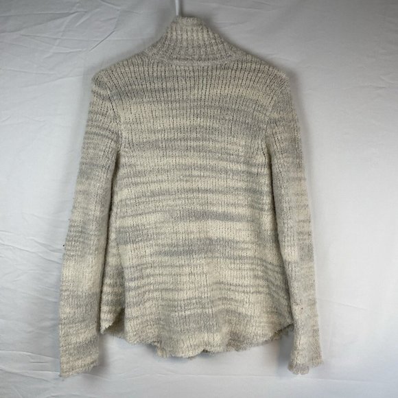 Free People Blazer Womens Small XS Zebra Yarn Icicle Teddy Double Breasted - Picture 3 of 10